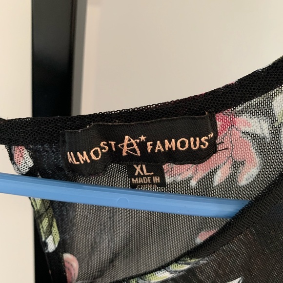 Almost Famous Sheer Top - Picture 5 of 14